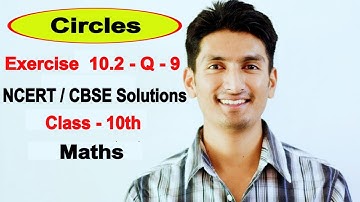 Chapter 10 Exercise 10.2 Q 9 - Circles class 10th maths ncert solutions  | Mathematics solutions