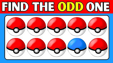 Pokemon Odd One Out Challenge: Can You Spot It?🔍 Pokémon Edition
