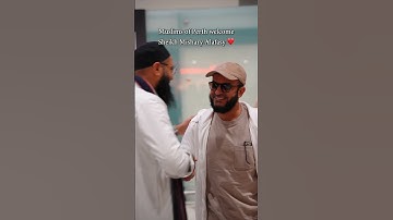 Thumbnail of Australia welcomes sheikh Mishary ❤️ #alafasy #love