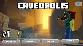 Modded Minecraft: Caveopolis Ep 1