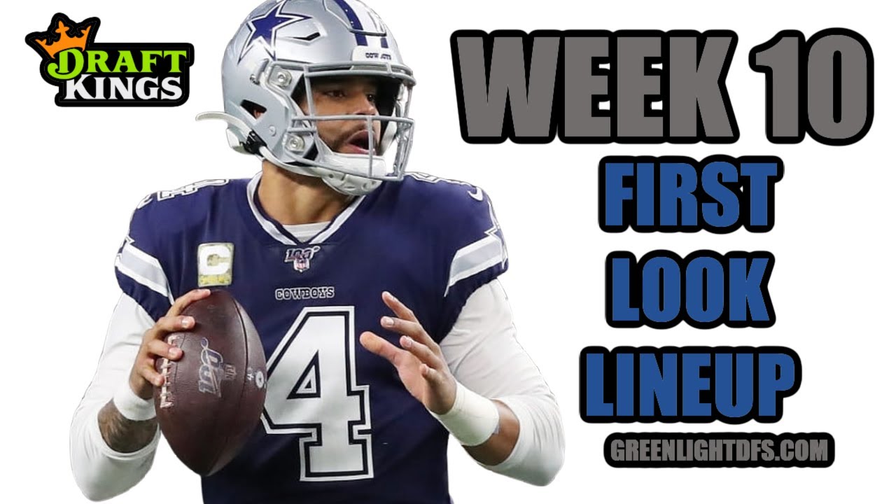 week-10-nfl-draftkings-picks-first-look-lineup-youtube