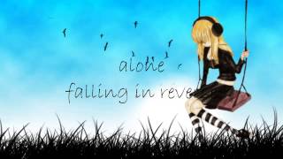 Video thumbnail of "♫Nightcore♫ Alone (falling in reverse)"