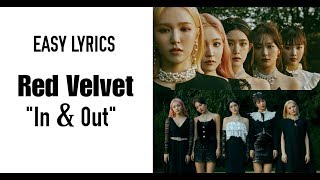 Red velvet – in & out (easy lyrics ...