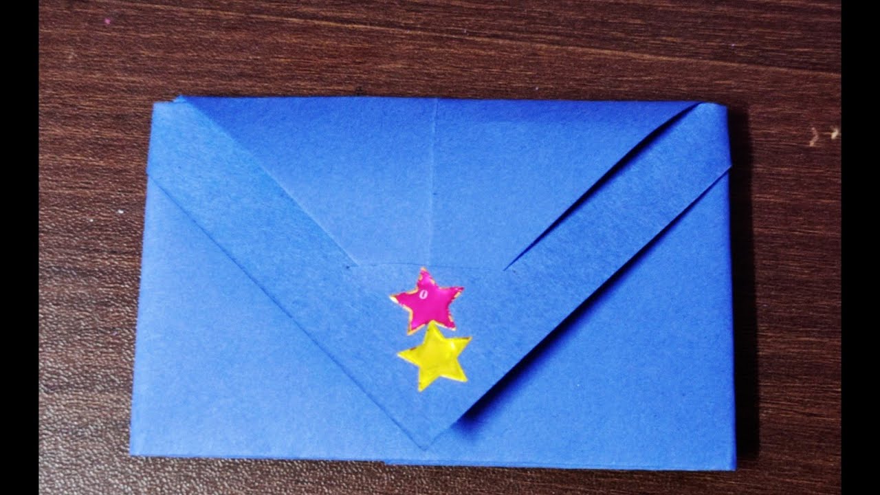 Super Easy Origami Envelope || How to fold easy origami envelope || DIY ...
