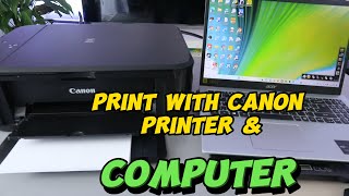 How To Print From A Laptop To Printer | Print Tutorial