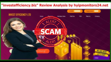 investefficiency.biz" Review Analysis by hyipmonitors24.net