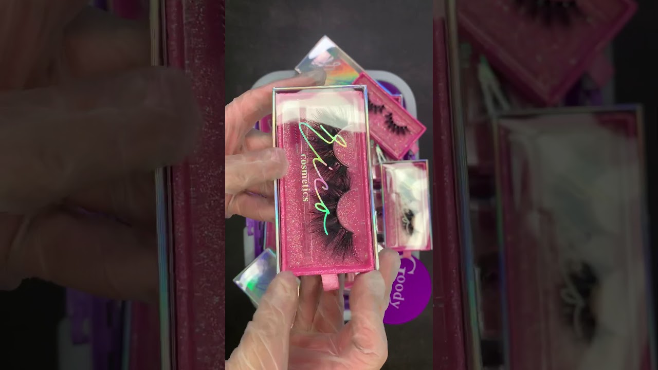 Real Mink Eyelashes Fluffy Mink LashesCruelty Free 3D Mink Lashes