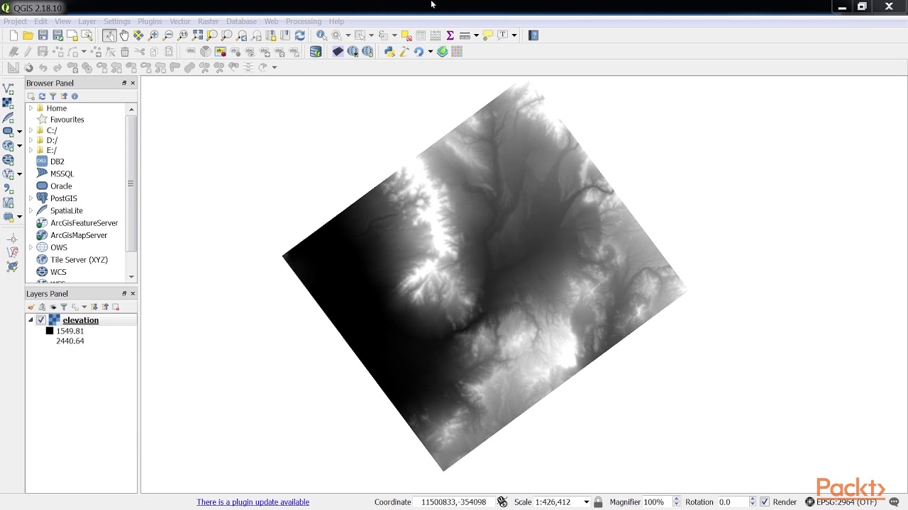 Working With Qgis Resampling Rasters Youtube