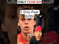 I Only Fear GOD! ✝️ #shorts #god #jesus #gospel #christian #religion #world #