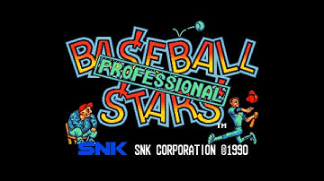 Baseball Stars Professional (Neo Geo MVS 60Hz / EU) - Intro / Attract Mode