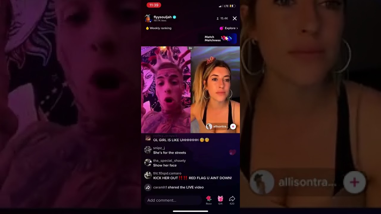 FlyySoulja And MJ Fight on Tiktok live!! SHE CHEATED!!