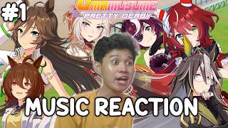 NEW FAN WATCH UMA MUSUME MUSIC FOR THE FIRST TIME REACTION PART 1