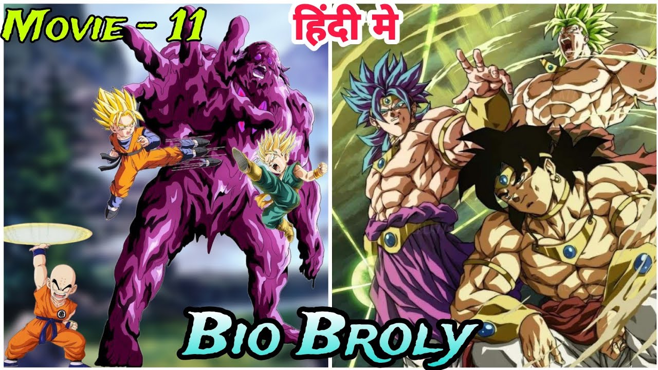 Dragon Ball Z Movie 11 - Bio Broly // Explained in hindi - YouTube