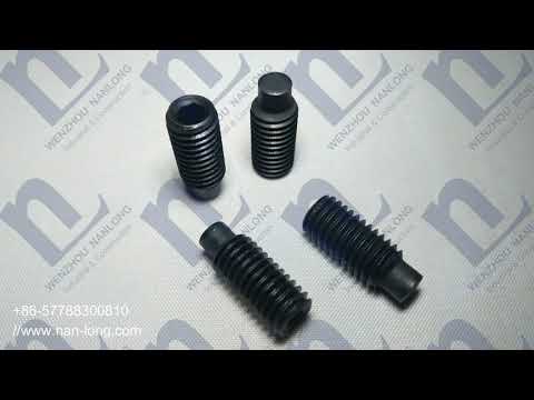 DIN915 Hexagon Socket Set Screws With Dog Point | Wenzhou Nanlong