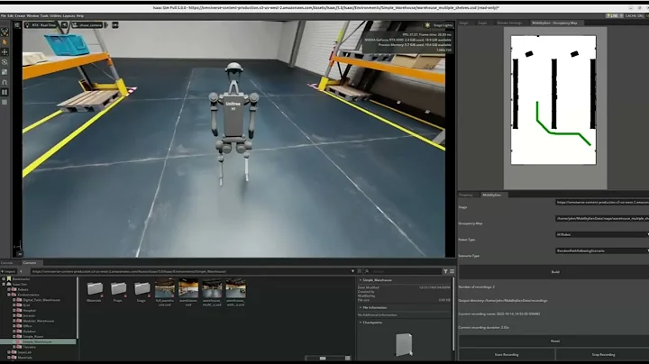 Record Robot Trajectories in Isaac Sim With Mobility Gen