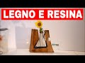 LEGNO e RESINA, per tavoli ed oggetti design