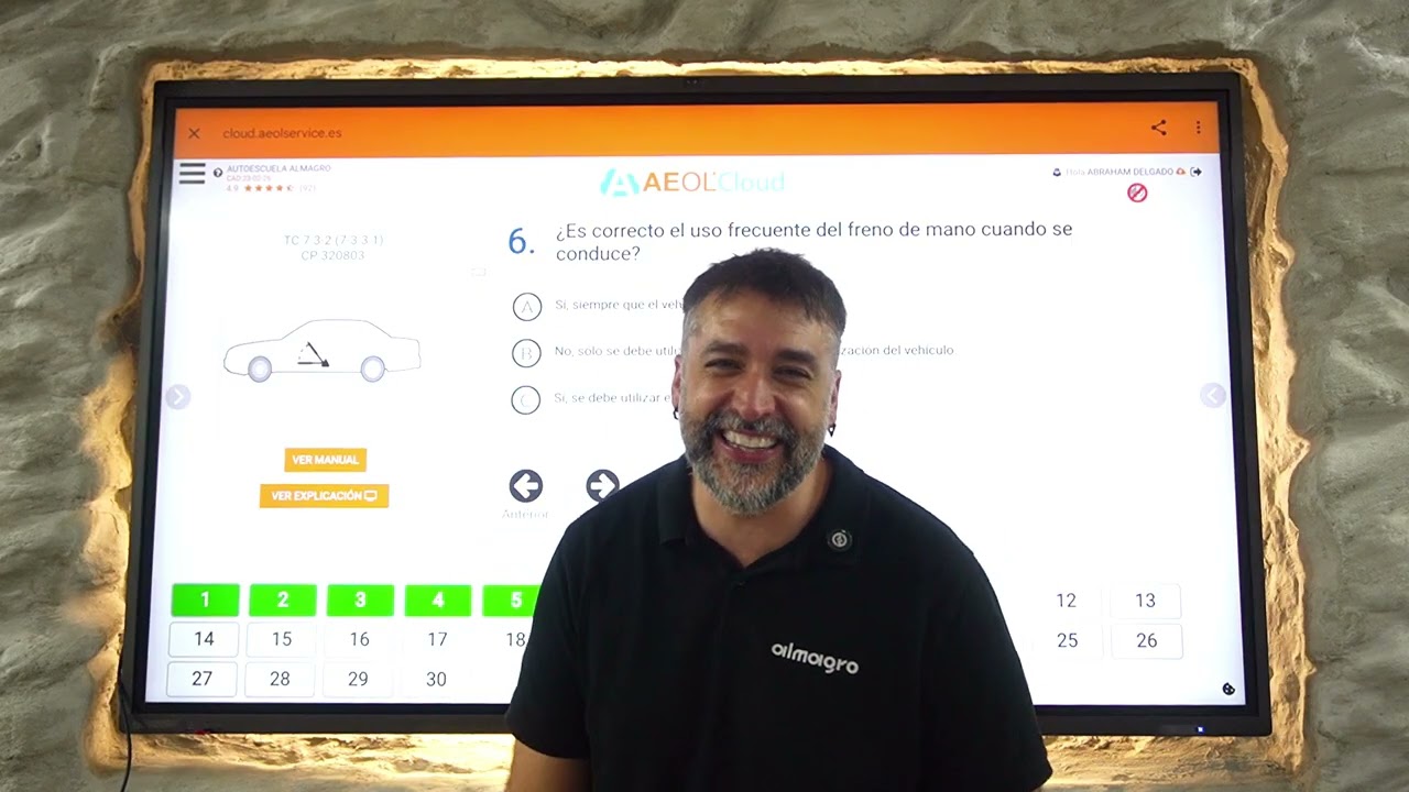 Test en la autoescuela  #002