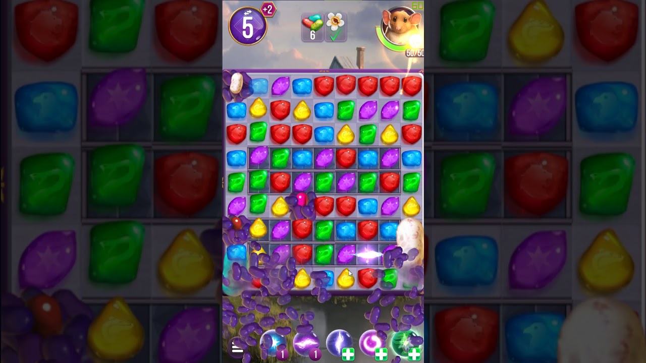 Harry Potter: Puzzles & Spells level 742 no boosters