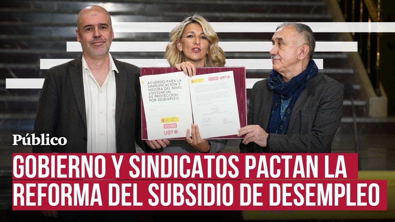 Díaz defiende la reforma del subsidio para fomentar el empleo: "No es ...