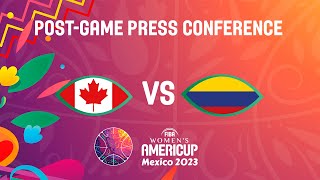 Canada v Colombia - Press Conference