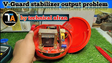 V guard stabilizer output problem repair