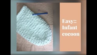 Easy::Crochet Infant Cocoon