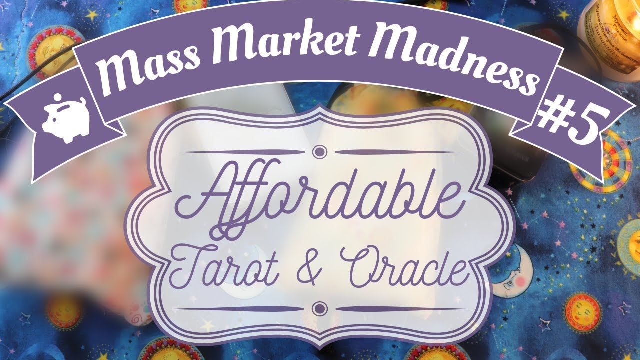 AFFORDABLE TAROT DECKS?! | Mass Market Madness #5 | Awesome TAROT & ORACLE worth looking at!