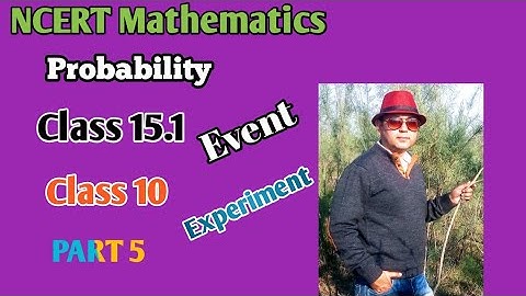 NCERT Mathematics,class 10, exercise 15.1, Probability, Event ,Outcome, Experiment,#mathspeedo