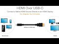 Как подключить USB-C к HDMI