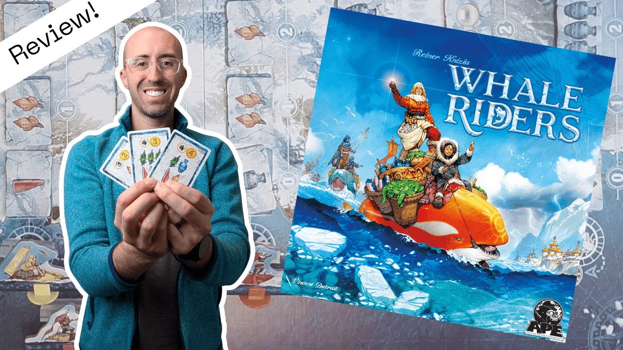 Top Notch Family Game | Whale Riders | Board Game Review
