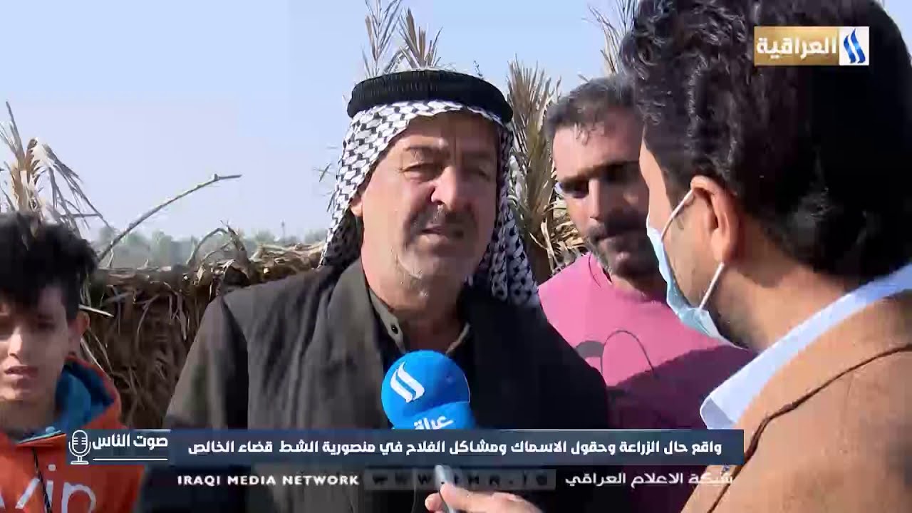 صوت الناس مع محمد شندي - واقع حال الزراعة ومشاكل الفلاح في منصورية الشط قضاء الخالص
