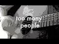 Too Many People / ASKA 弾き語り