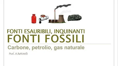 Quali sono le fonti fossili?