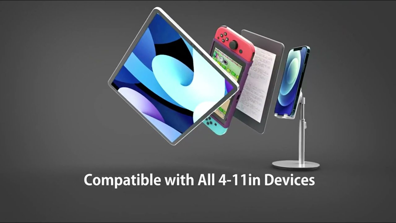 HOSS® Mobile Stand for Online Classes- iPhone Stand 