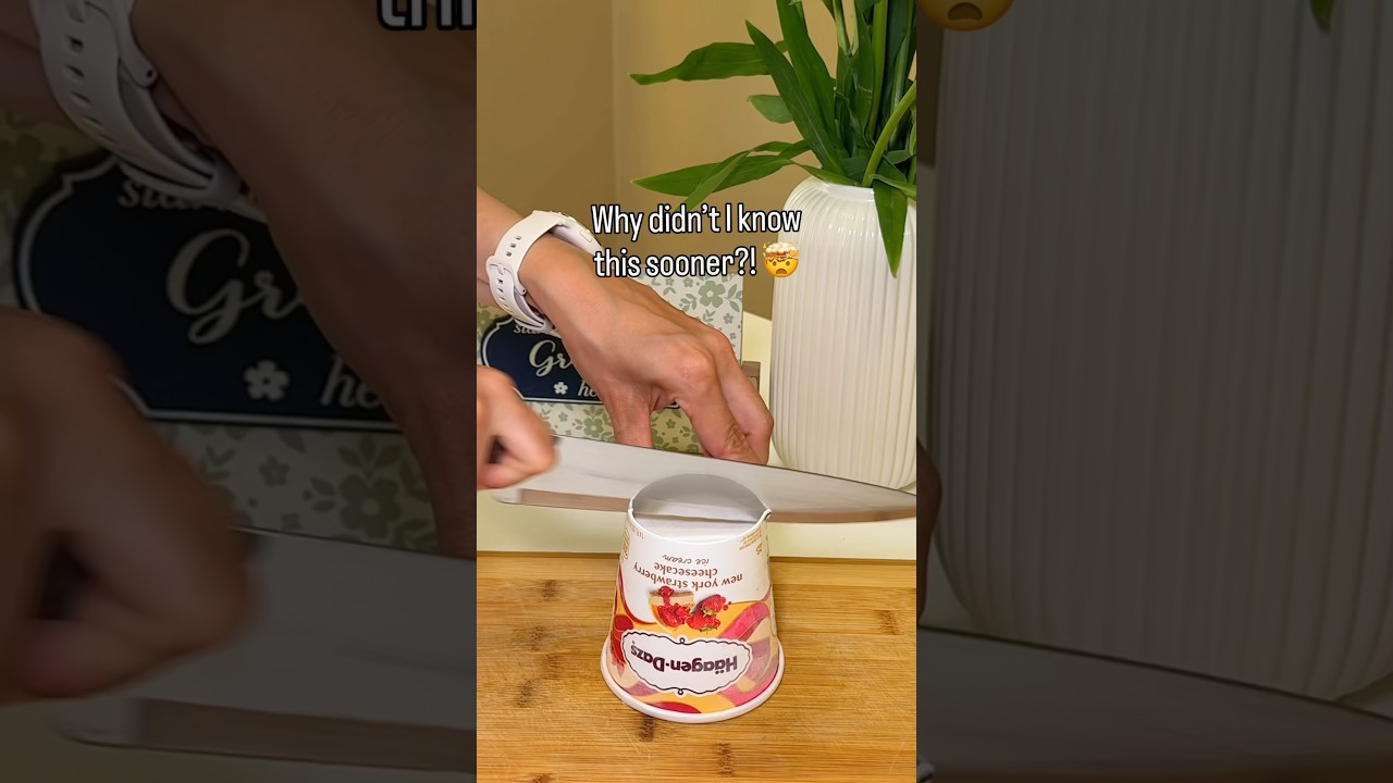 Why didn't I know this sooner?!This ice cream hack is actually