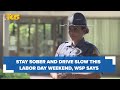 Washington state patrol urges drivers to be sober slow down on labor day weekend