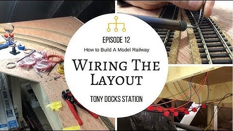 How To Build A Model Railway - Episode 12 - Wiring | Bus Wires | Electrics