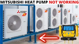 Famous HVAC Service Call: Mitsubishi Heat Pump Not Working (No Display On Thermostat) Error Code E6 Profile