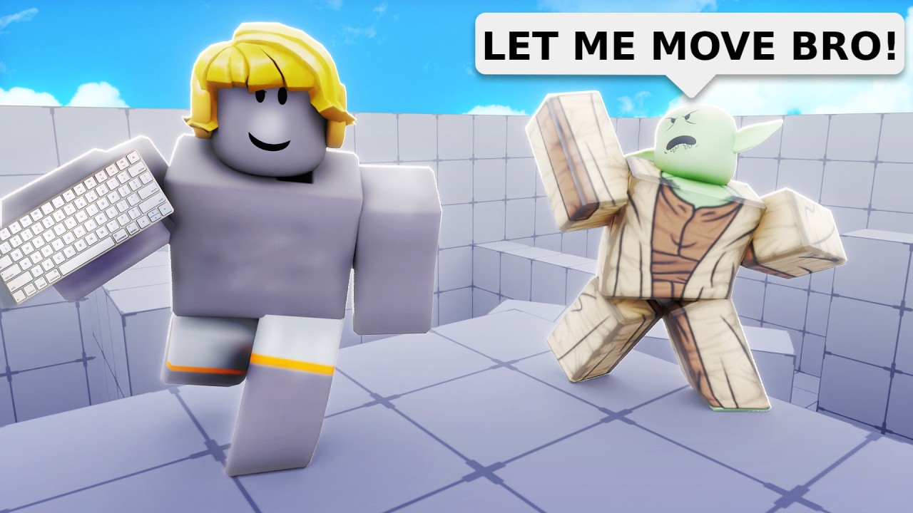 Roblox Rivals But we Share the Controls...