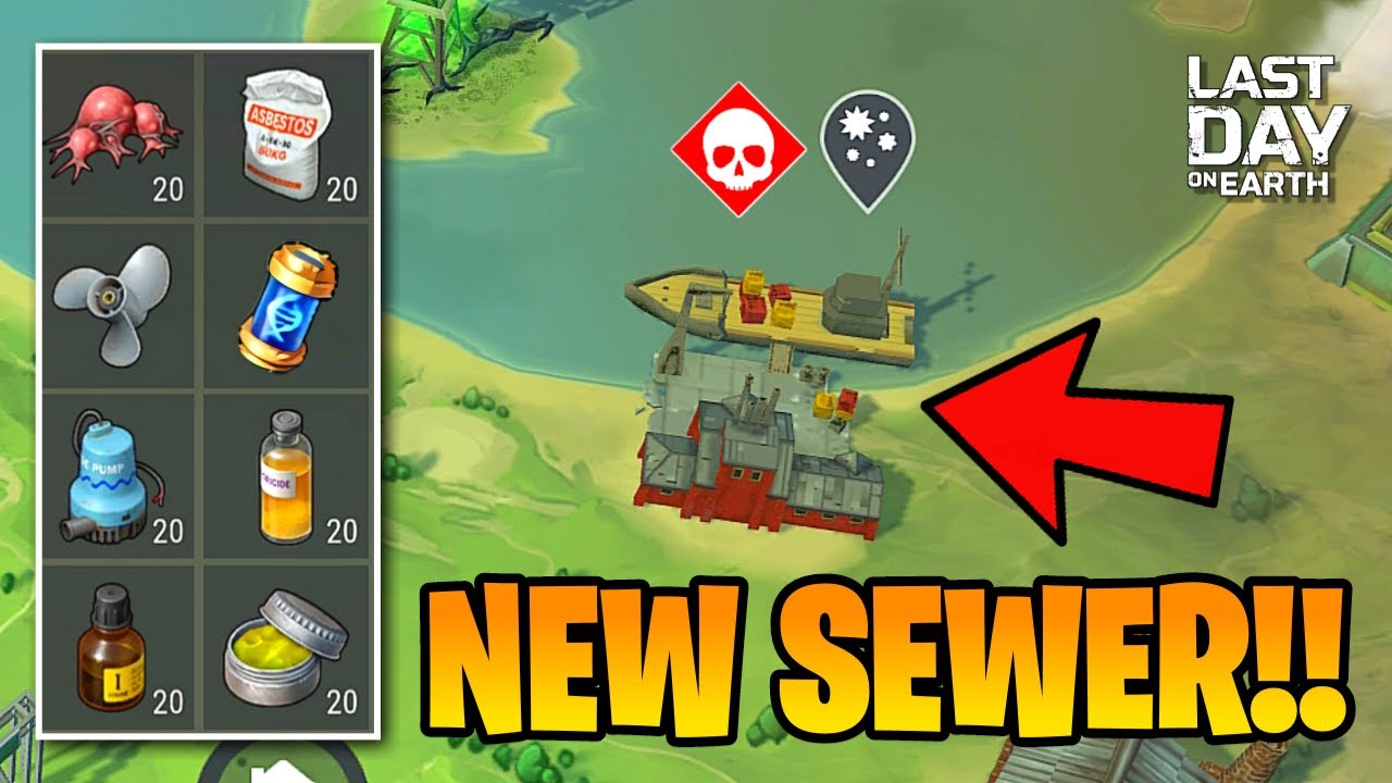 NEW MISSION! Can This SEWER UPDATE Make Beginners RICH? - Last Day on Earth: Survival