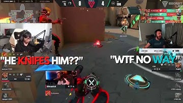 TenZ And Tarik On TL Dimasick Gigachad Knife Play | EDG VS TL |