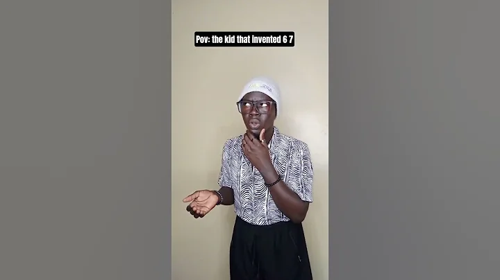 Pov: the kid that invented 6 7 . #viralvideo #funny #shorts