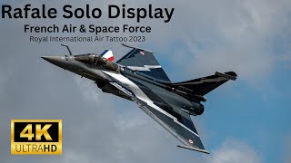 Agility at its best! Winner of two Trophies!!!  French Rafale Solo display  RIAT 2023