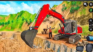 JCB City Road Construction Simulator 3D🚧 - Android Gameplay 🎮 screenshot 3