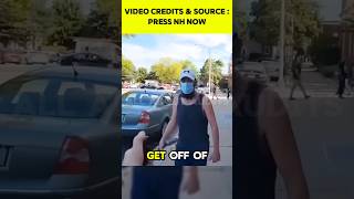 Angry Man Almost Got Sauced #pepperspray #firstamendmentaudit