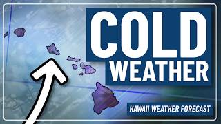 Cold Mornings & Gusty Trades Continue Hawaii Weather Update