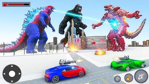 Gorilla Robot Car Game