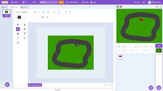 Build a 2 PLAYER top-down racing game in SCRATCH - PART 2 screenshot 3