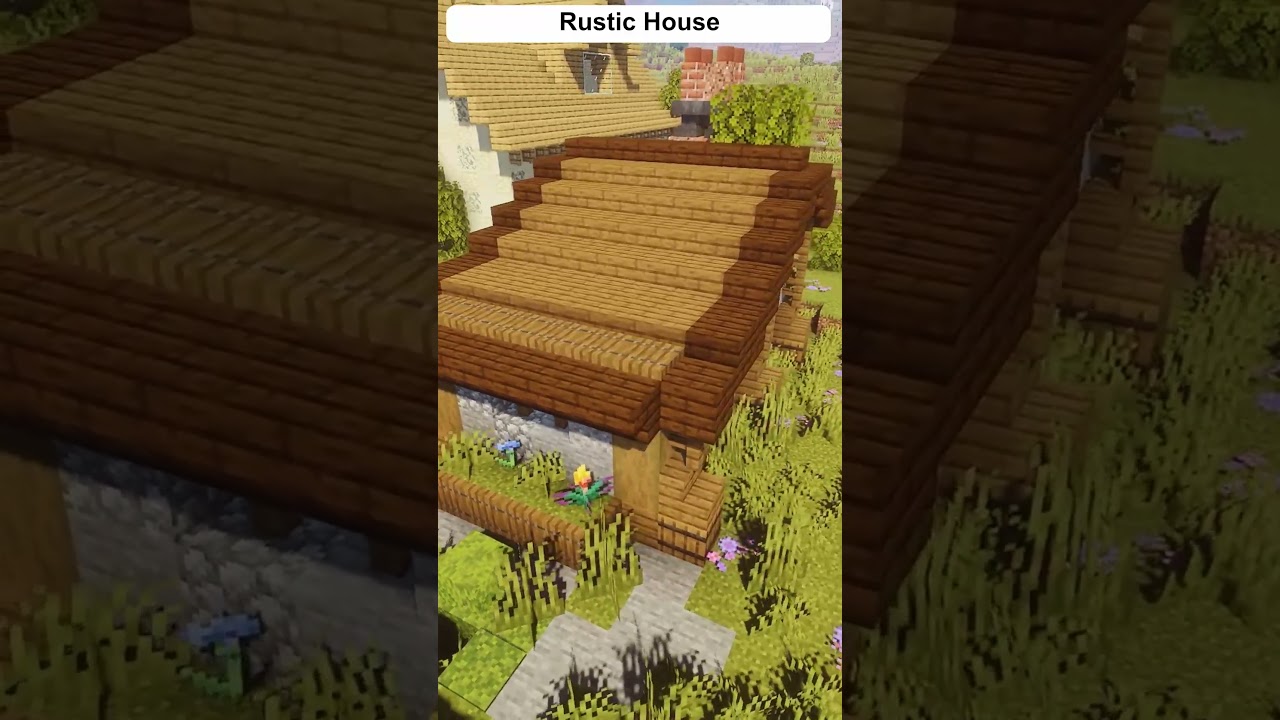 Build a Rustic House in Minecraft 