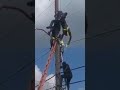 The jps man in jamaica he was save after electricity accident 
